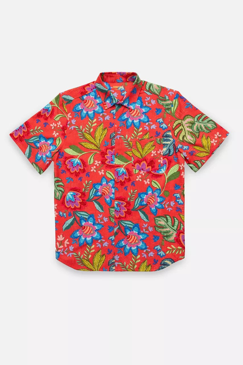 Johnny Was RUMBA MEN'S COVERUP SHIRT