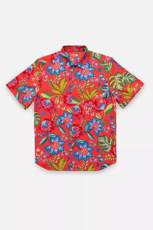 Johnny Was RUMBA MEN'S COVERUP SHIRT
