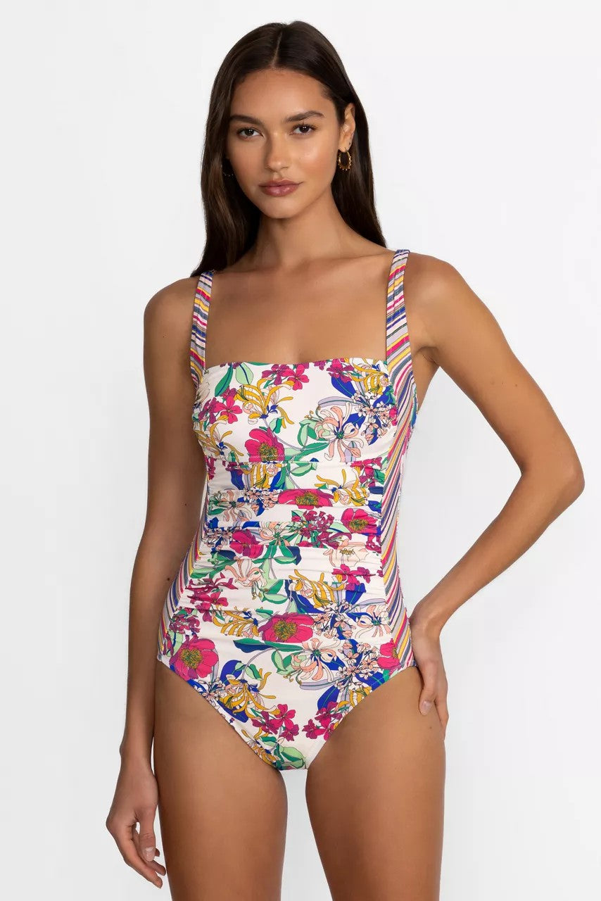 Johnny Was MARILYN RUCHED ONE PIECE
