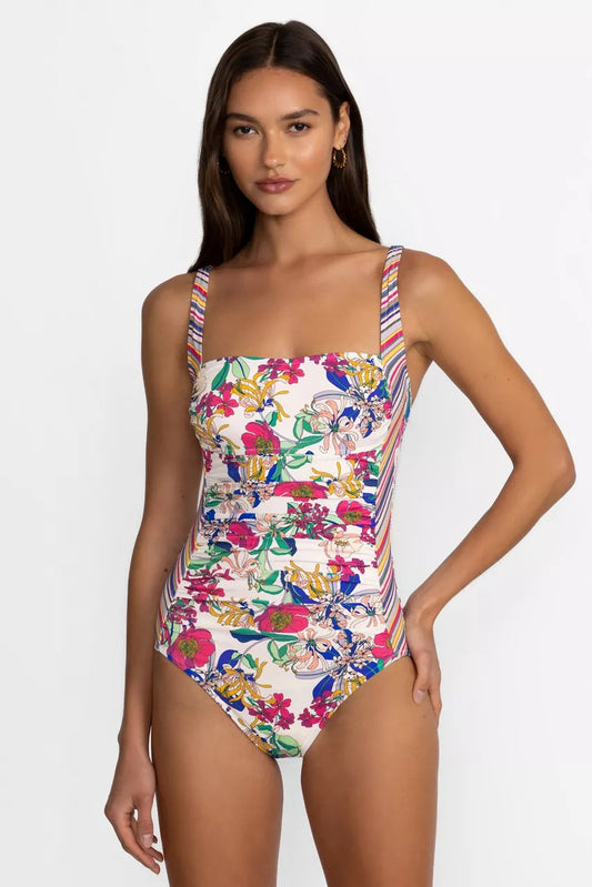 Johnny Was MARILYN RUCHED ONE PIECE