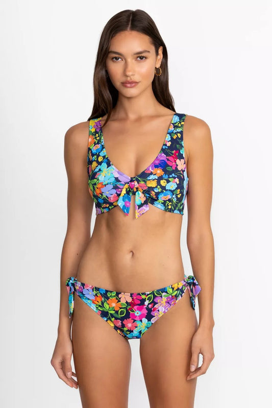 Johnny Was WILD BLOOM BIKINI TOP