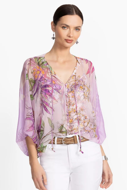 Johnny Was HARLYN BUTTON FRONT BLOUSE