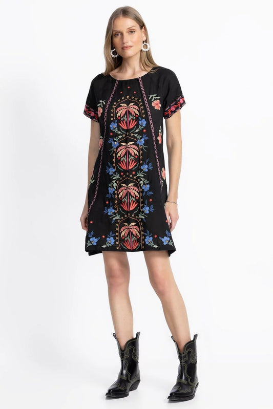 Johnny Was RAGLAN SEAMED DRESS