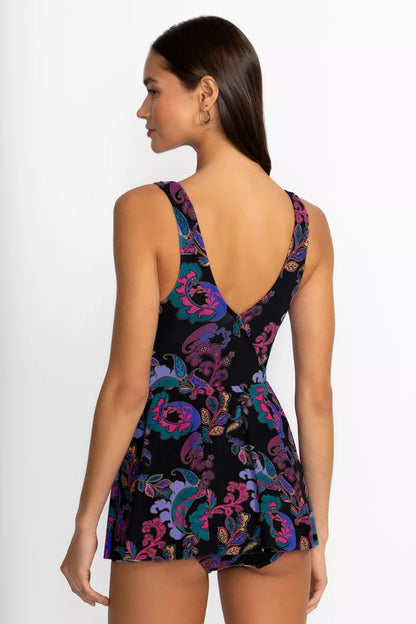 Johnny Was FATIMA WRAP SKIRTED ONE PIECE