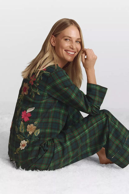 Johnny Was RHODA LONG PJ SET