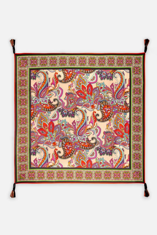 Johnny Was CACHEMIR SILK SCARF
