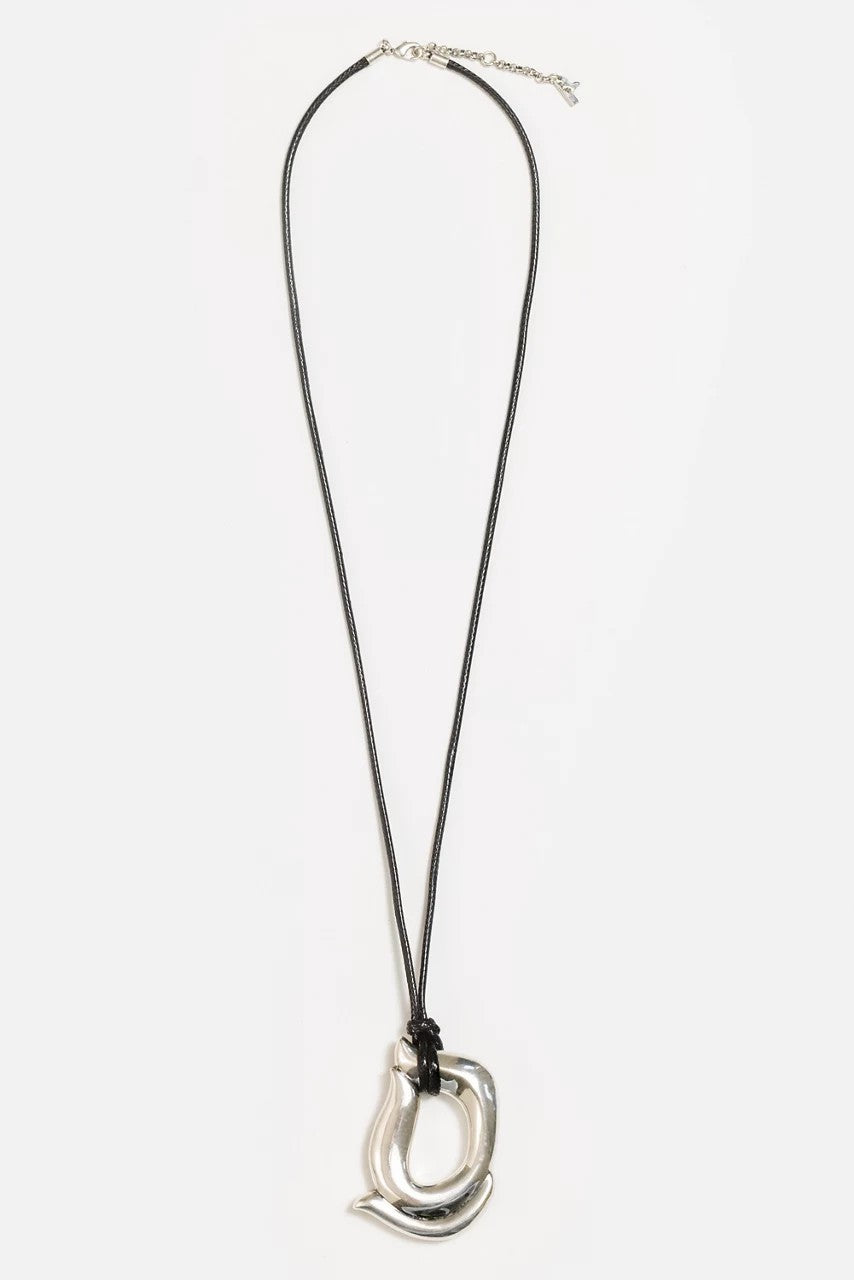 Johnny Was ABSTRACT SWOOSH PENDANT NECKLACE
