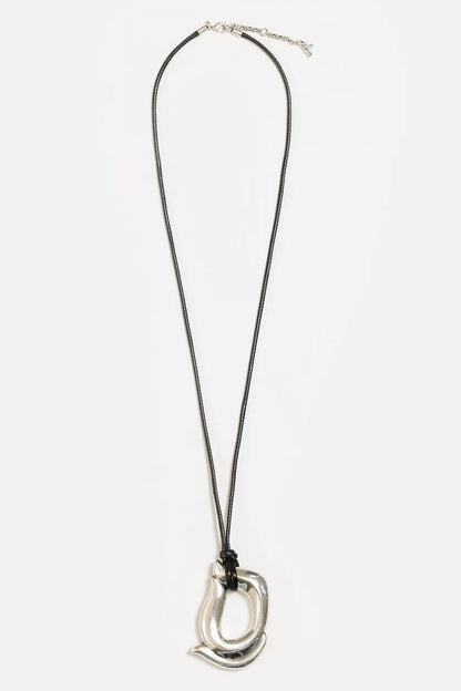 Johnny Was ABSTRACT SWOOSH PENDANT NECKLACE
