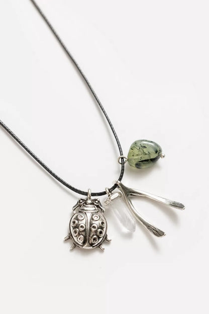 Johnny Was LADYBUG CHARM NECKLACE