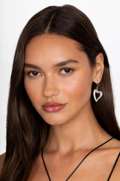 Johnny Was ABSTRACT HEART EARRINGS