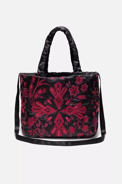 Johnny Was QUILTED TOTE BAG
