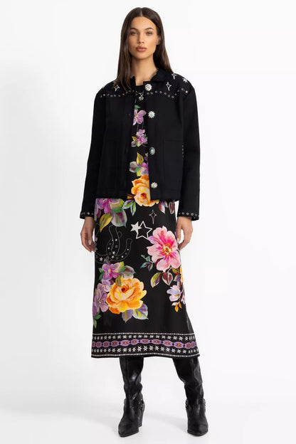 Johnny Was KAROLINA TEA LENGTH DRESS