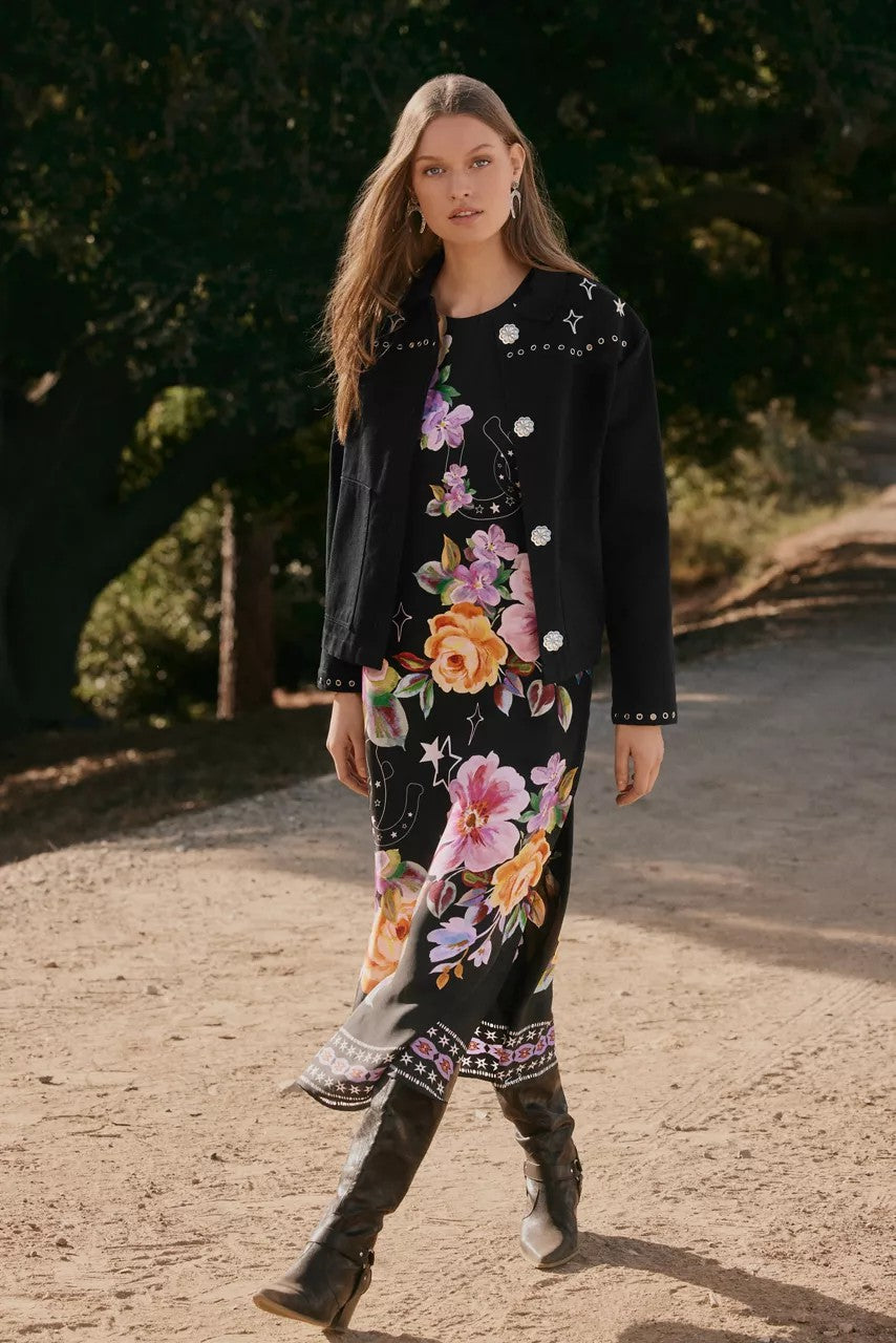 Johnny Was KAROLINA TEA LENGTH DRESS