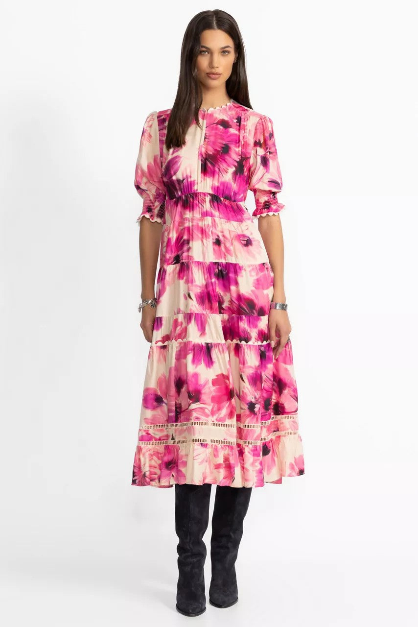 Johnny Was DAPHNE TEA LENGTH DRESS