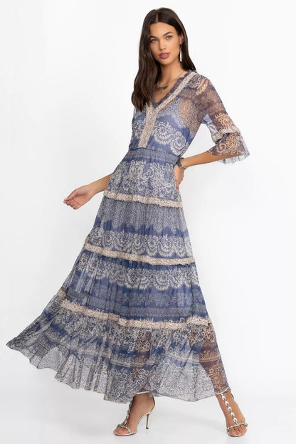Johnny Was MAZZY CROCHET DRESS