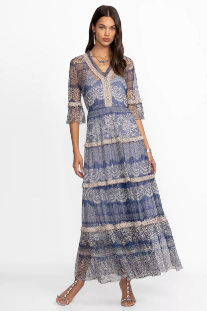 Johnny Was MAZZY CROCHET DRESS