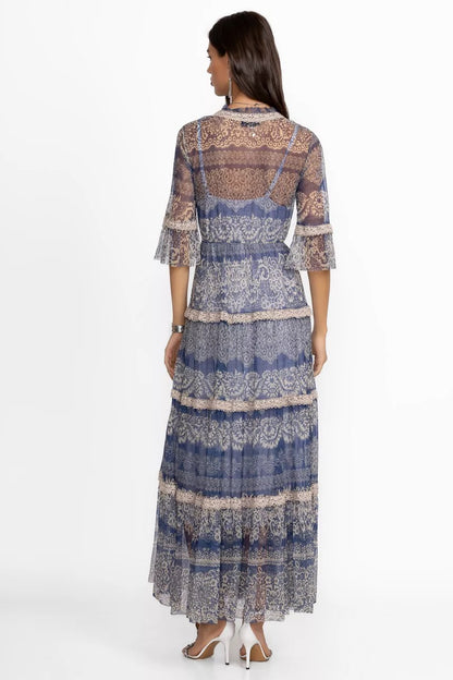 Johnny Was MAZZY CROCHET DRESS