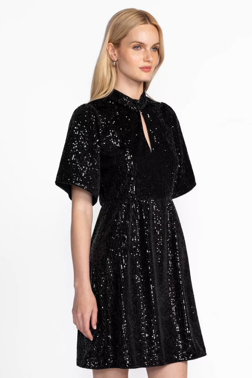 Johnny Was EVE SEQUIN MINI DRESS