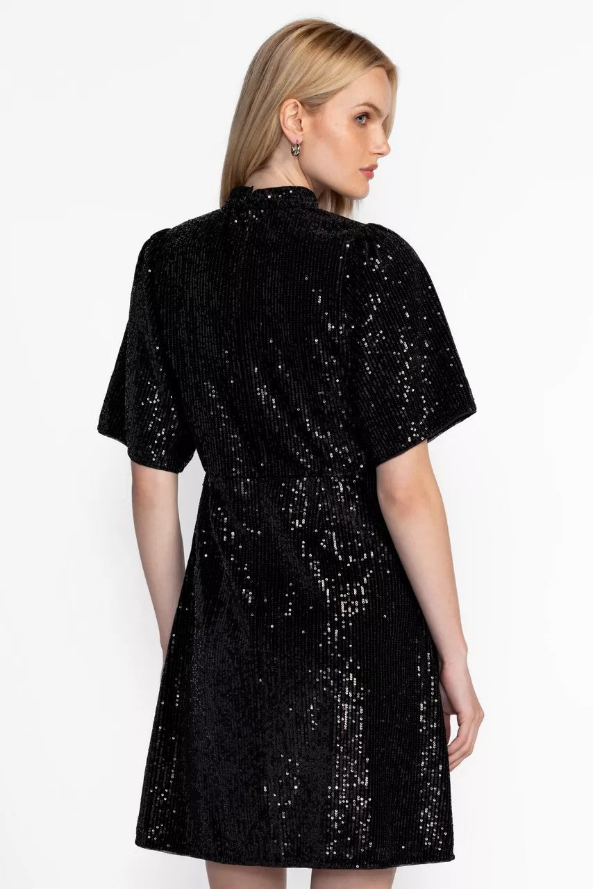 Johnny Was EVE SEQUIN MINI DRESS