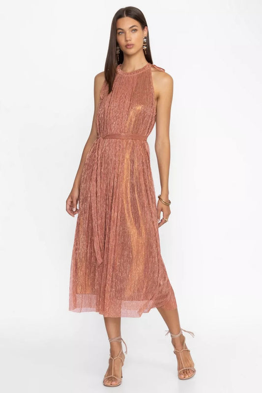 Johnny Was DYLAN HALTER MIDI DRESS