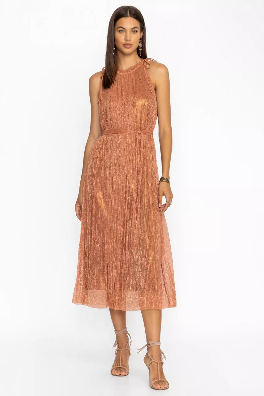 Johnny Was DYLAN HALTER MIDI DRESS