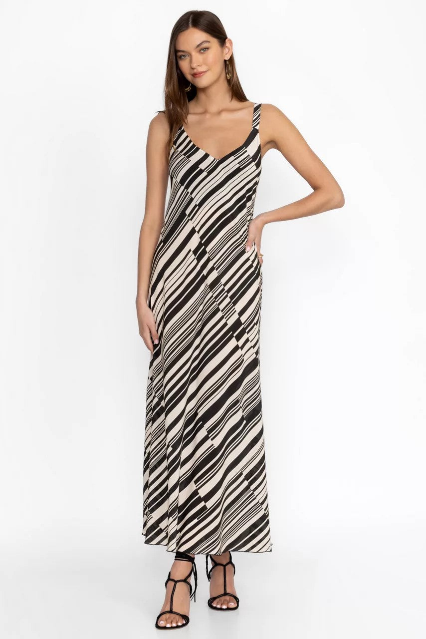Johnny Was NORMANIA BIAS MAXI DRESS