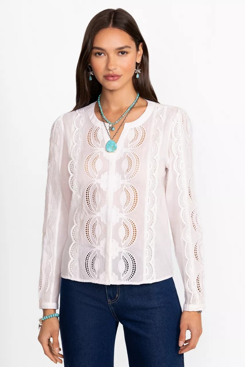 Johnny Was MAKAYLIN BUTTON UP BLOUSE