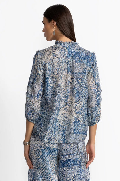Johnny Was ZEELAND BLOUSE