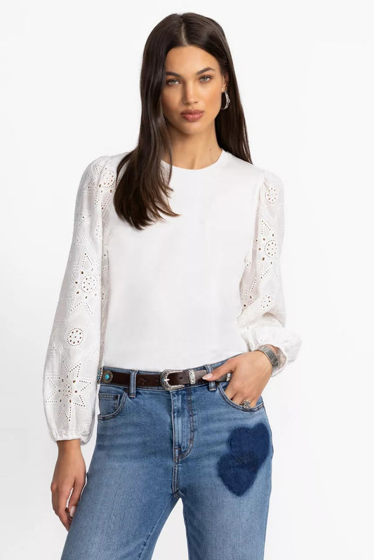 Johnny Was NORA LONG SLEEVE EASY TEE