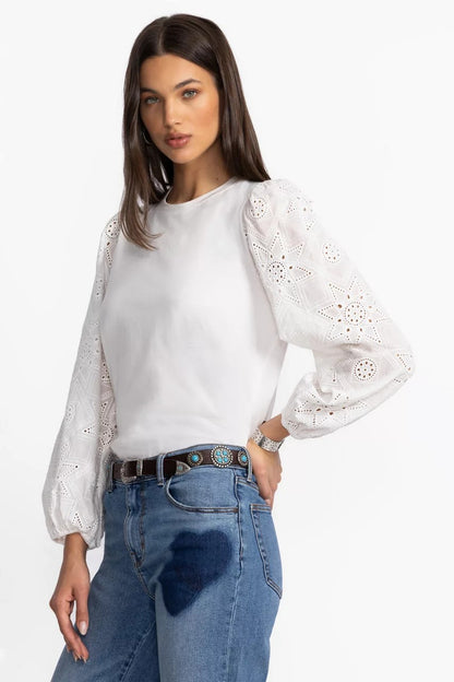 Johnny Was NORA LONG SLEEVE EASY TEE