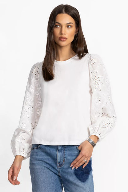 Johnny Was NORA LONG SLEEVE EASY TEE