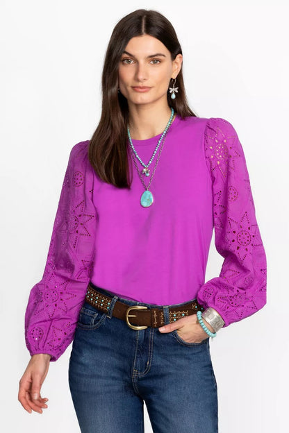 Johnny Was NORA LONG SLEEVE EASY TEE