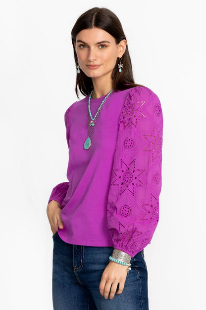 Johnny Was NORA LONG SLEEVE EASY TEE
