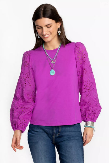 Johnny Was NORA LONG SLEEVE EASY TEE