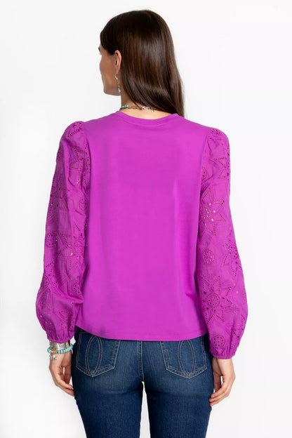 Johnny Was NORA LONG SLEEVE EASY TEE