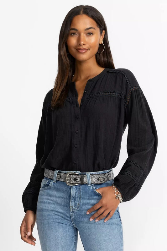 Johnny Was BUTTONDOWN BLOUSE WITH SLEEVE DARTS