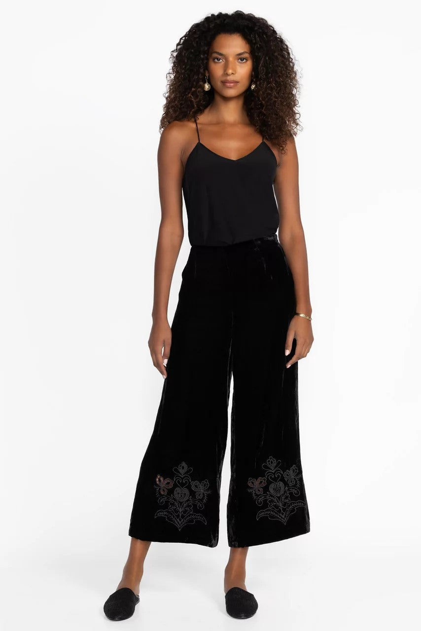 Johnny Was LILITH WIDE LEG CROPPED PANT