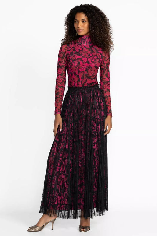 Johnny Was YOLANDA PLEATED MAXI SKIRT