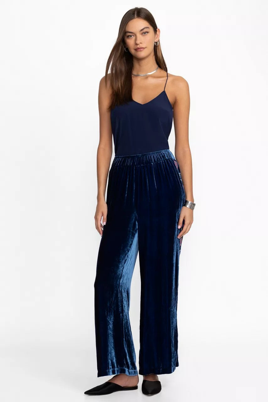 Johnny Was VELVET WIDE LEG PANT