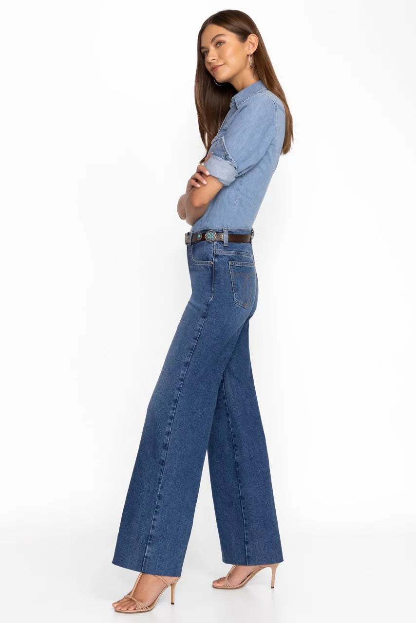 Johnny Was LUMIERE WIDE LEG JEAN