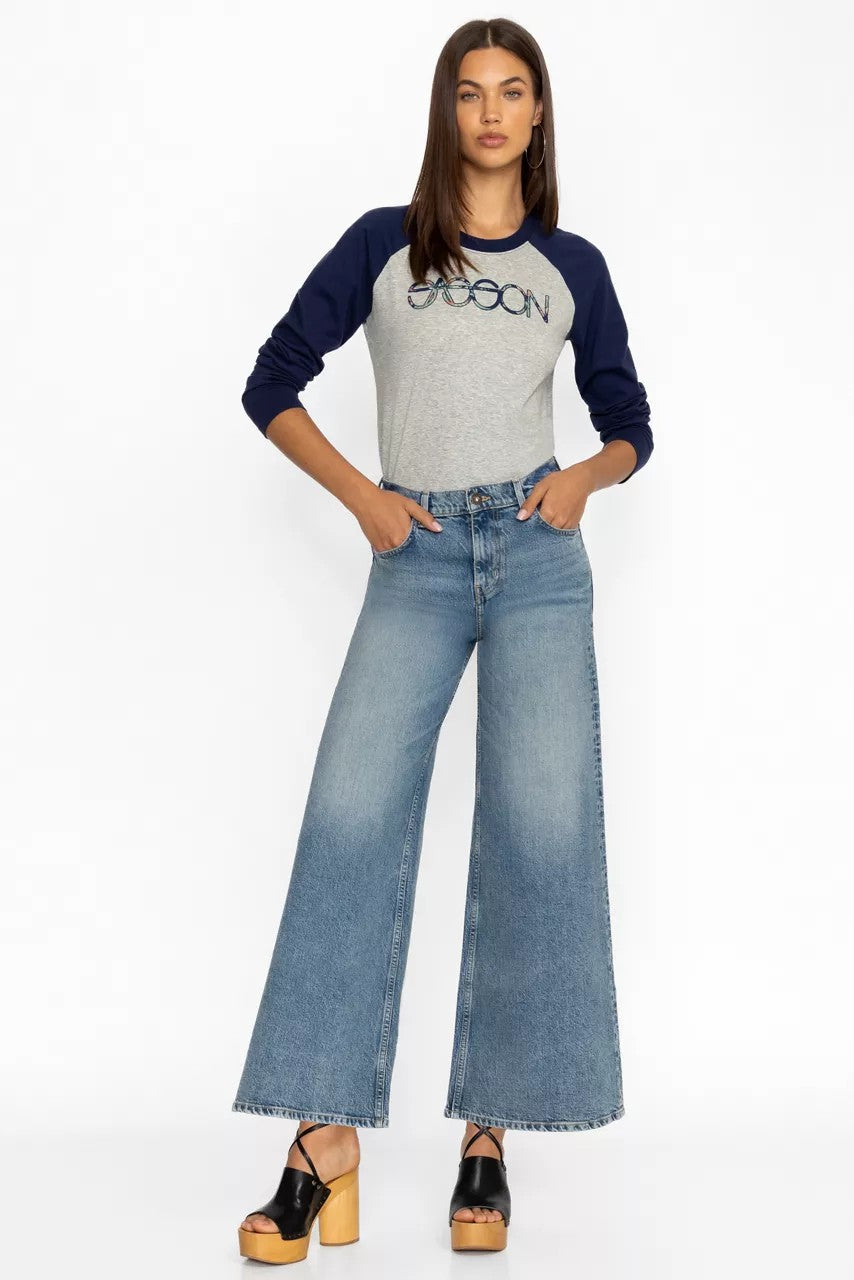 Johnny Was MADEMOISELLE WIDE LEG JEAN