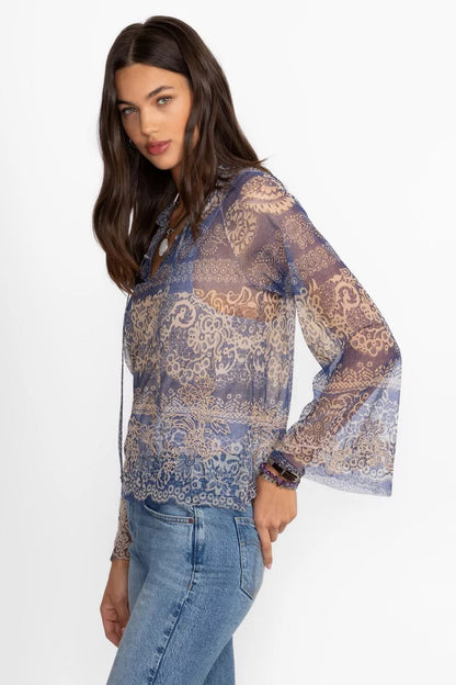 Johnny Was MAZZY PEASANT BLOUSE