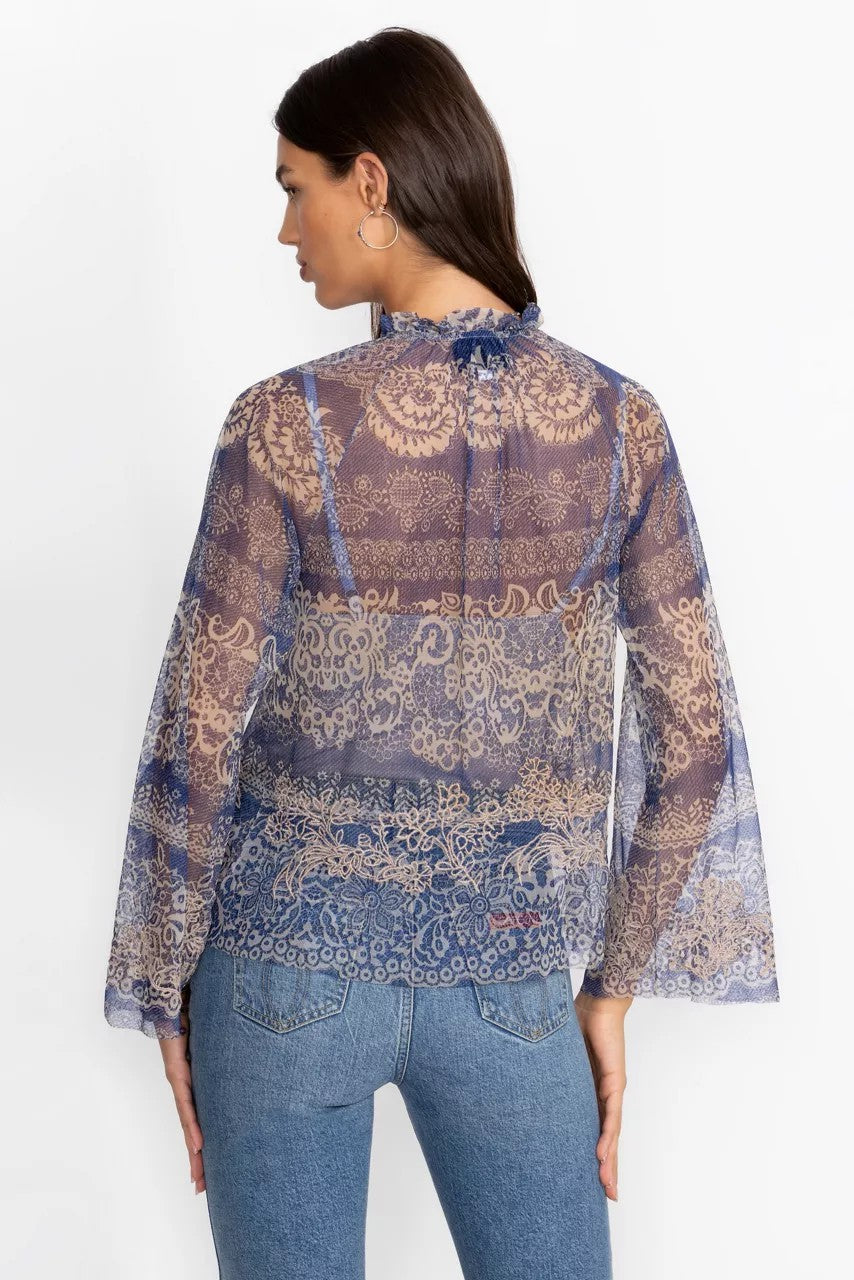 Johnny Was MAZZY PEASANT BLOUSE
