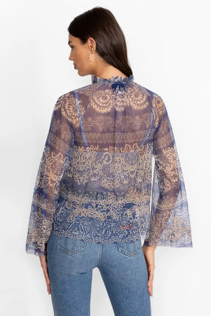Johnny Was MAZZY PEASANT BLOUSE