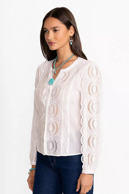 Johnny Was MAKAYLIN BUTTON UP BLOUSE
