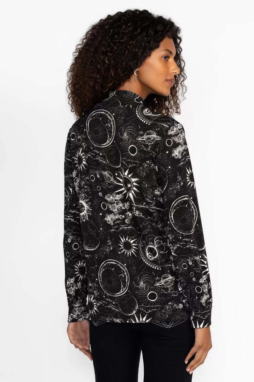 Johnny Was THE JANIE FAVORITE PUFF SLEEVE MOCK NECK