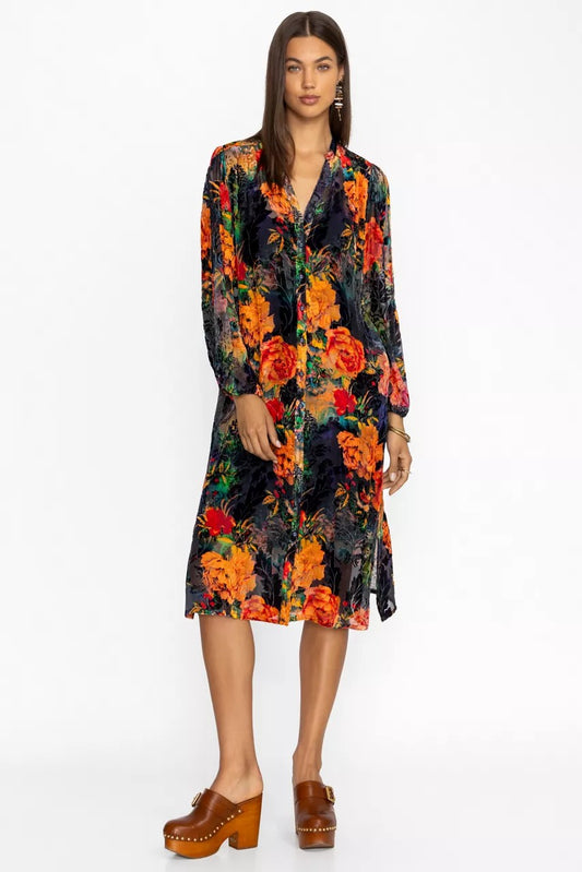 Johnny Was RENNA BURNOUT DRESS