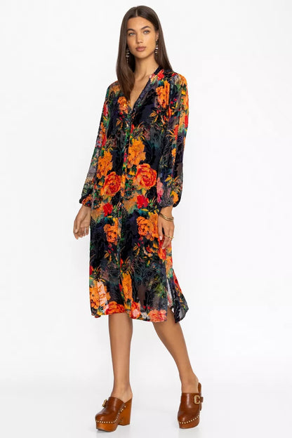 Johnny Was RENNA BURNOUT DRESS