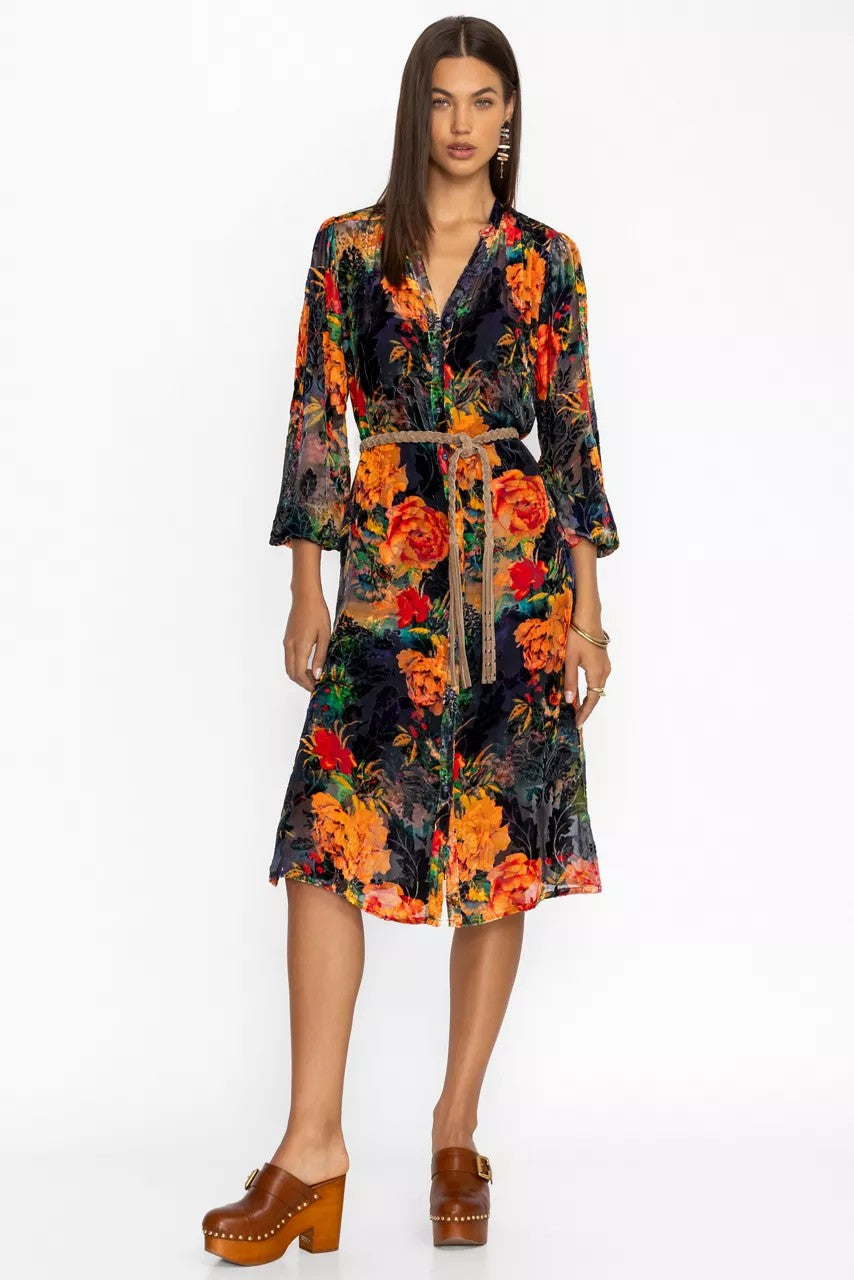 Johnny Was RENNA BURNOUT DRESS
