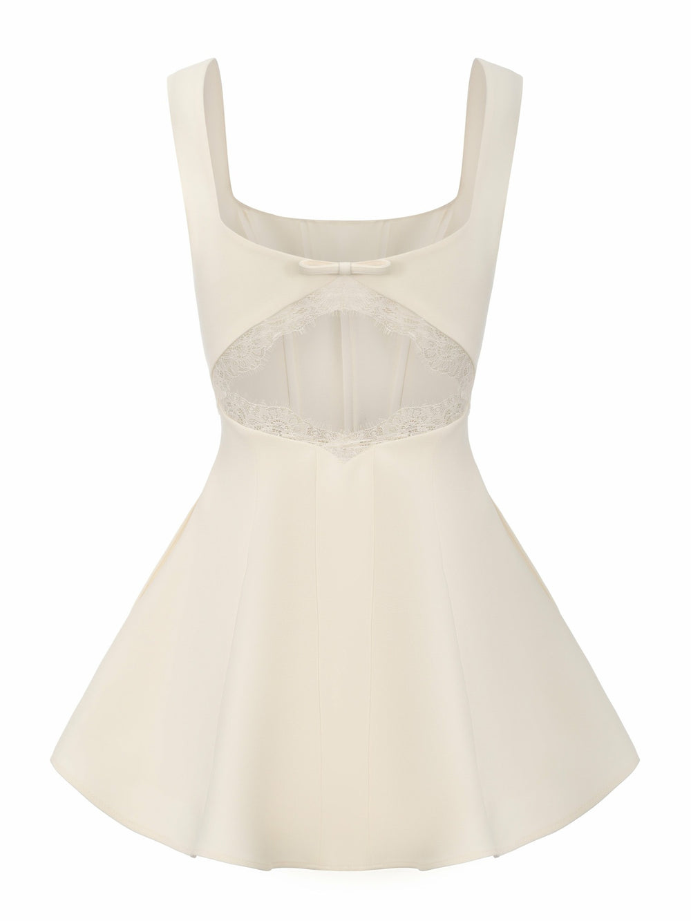 Eliza Open-Back Champagne Dress | Nana Jacqueline